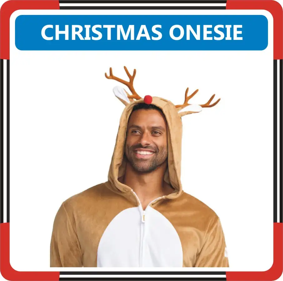 Christmas Onesie Costume For Halloween in USA